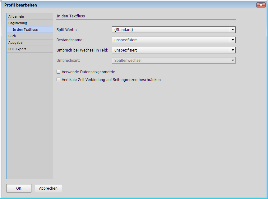 Workflow-Automatisierung "AutomatePagination" für EasyCatalog